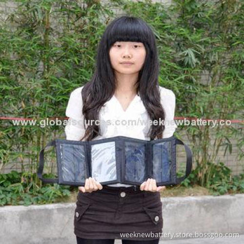 Cell Phone Charger for Mobile Phone, Portable Solar Charger for Travel